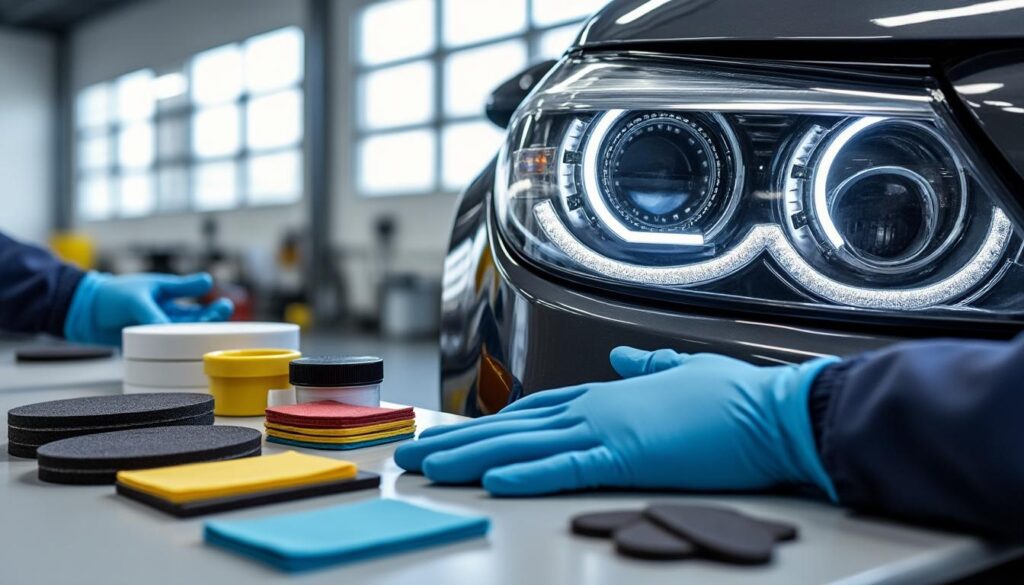 Kit pour rénover les phares : guide complet pour redonner de l’éclat à vos optiques