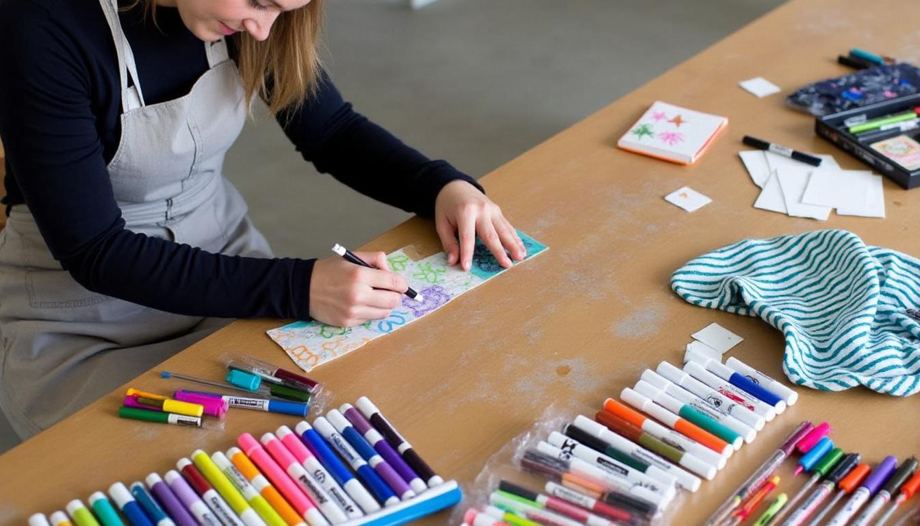 découvrez les techniques essentielles de la peinture textile pour débutants et apprenez à personnaliser vos vêtements et tissus facilement.