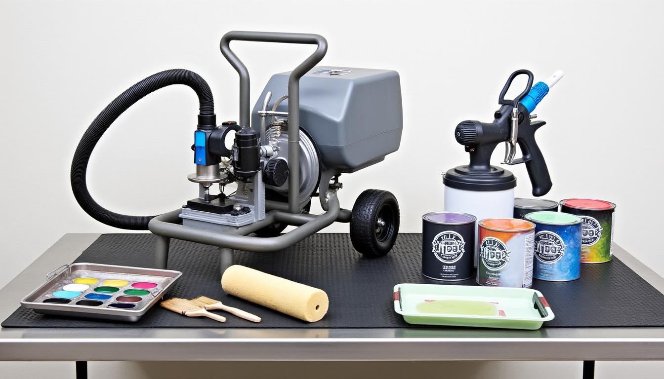 découvrez comment choisir le bon équipement airless peinture pour obtenir un résultat professionnel et impeccable lors de vos travaux de peinture.