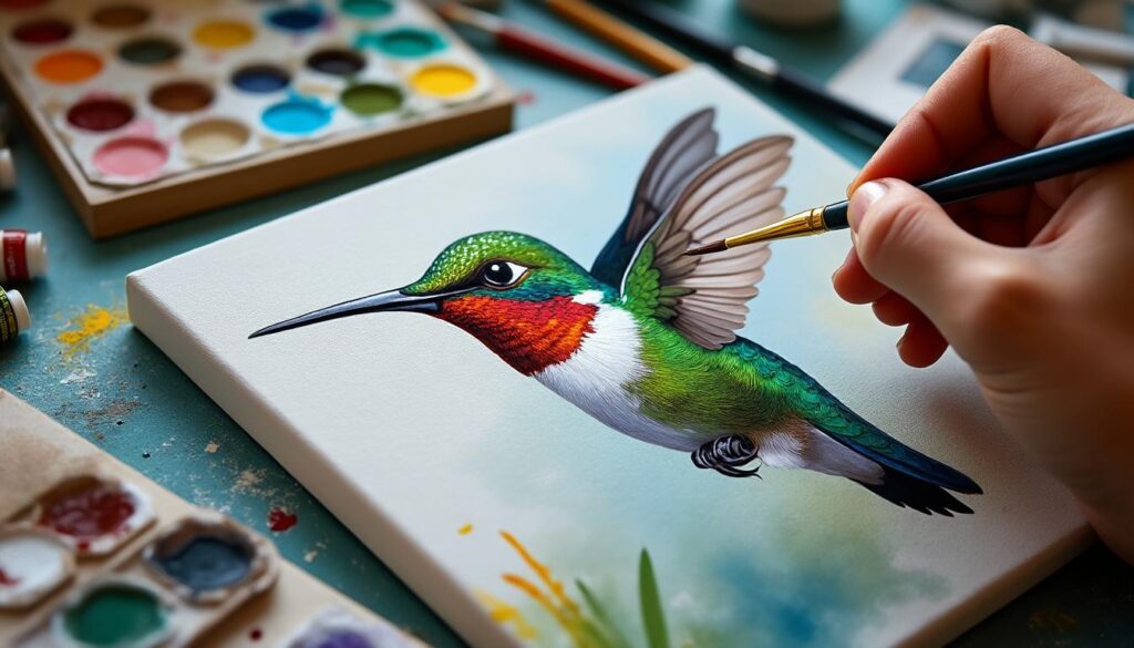Colibri peinture : astuces et techniques pour un résultat professionnel