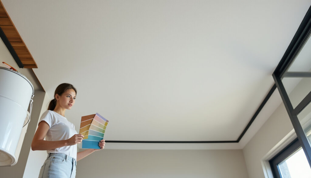 Comment bien choisir la peinture pour un plafond réussi