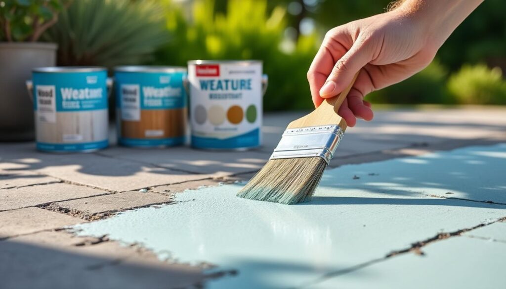 Comment choisir la peinture idéale pour un sol extérieur durable