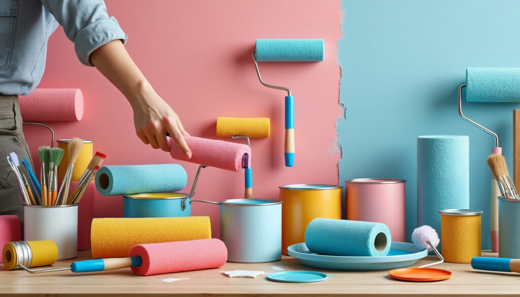 Comment choisir le rouleau peinture idéal pour vos projets