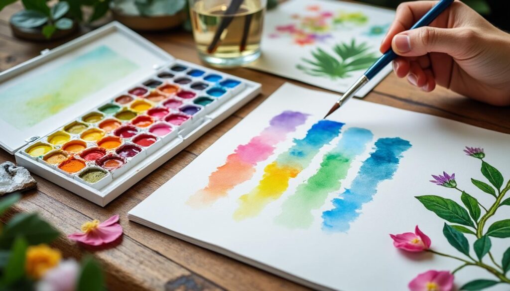Découvrez les techniques de peinture aquarelle pour débutants