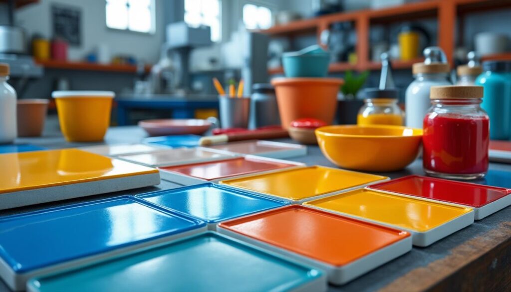 Tout savoir sur la peinture céramique : propriétés et applications