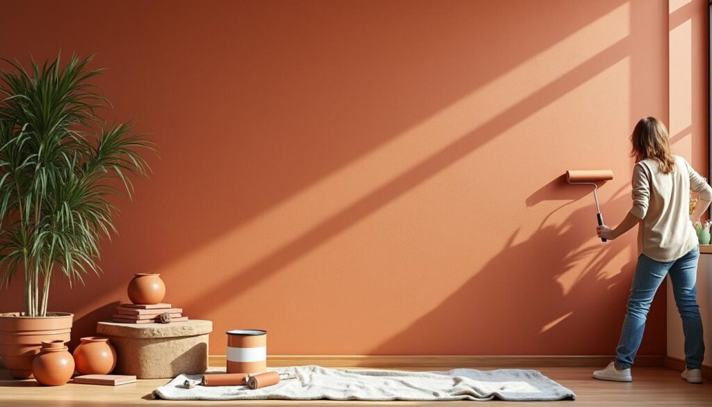 Tout savoir sur la peinture terracotta : conseils et astuces pour bien l’utiliser