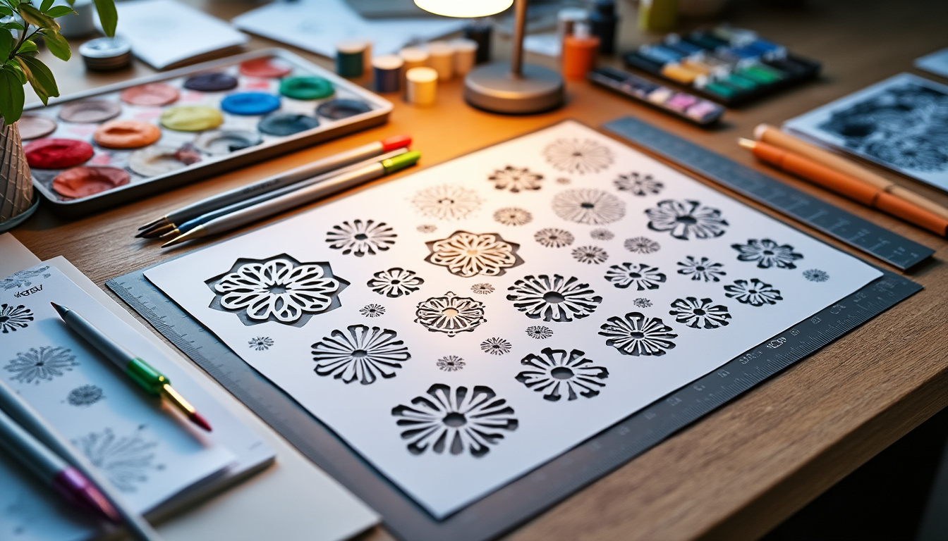 découvrez nos conseils et astuces pour réussir vos créations artistiques avec un pochoir peinture et exprimer votre créativité facilement.