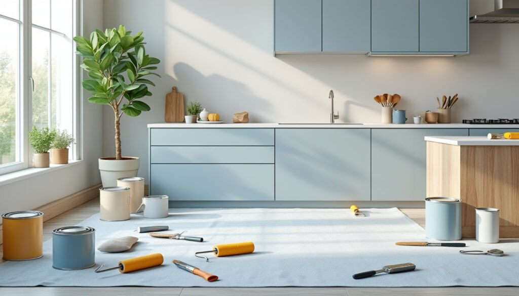 Peinture meuble cuisine : conseils pratiques pour une rénovation réussie
