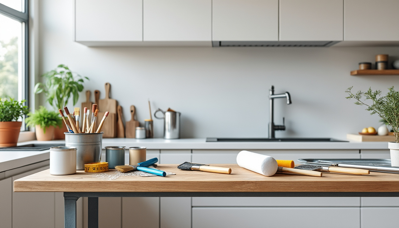 découvrez nos conseils pratiques pour réussir la peinture de votre meuble de cuisine et donner un coup de neuf à votre espace avec succès.