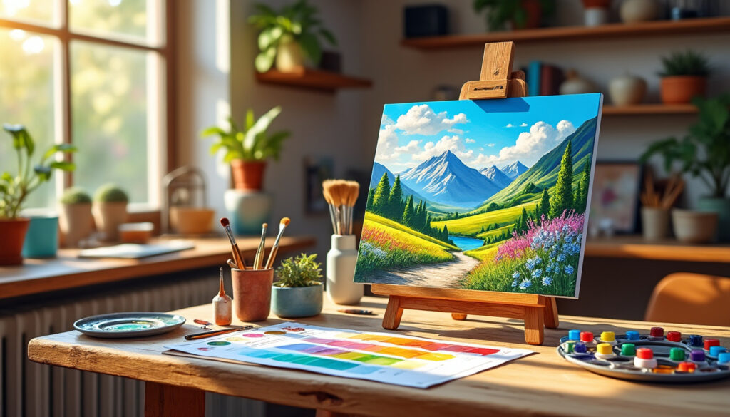 Peinture par numéro : comment débuter et réussir votre premier tableau