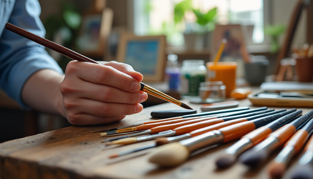 Choisir le pinceau peinture adapté pour un résultat professionnel