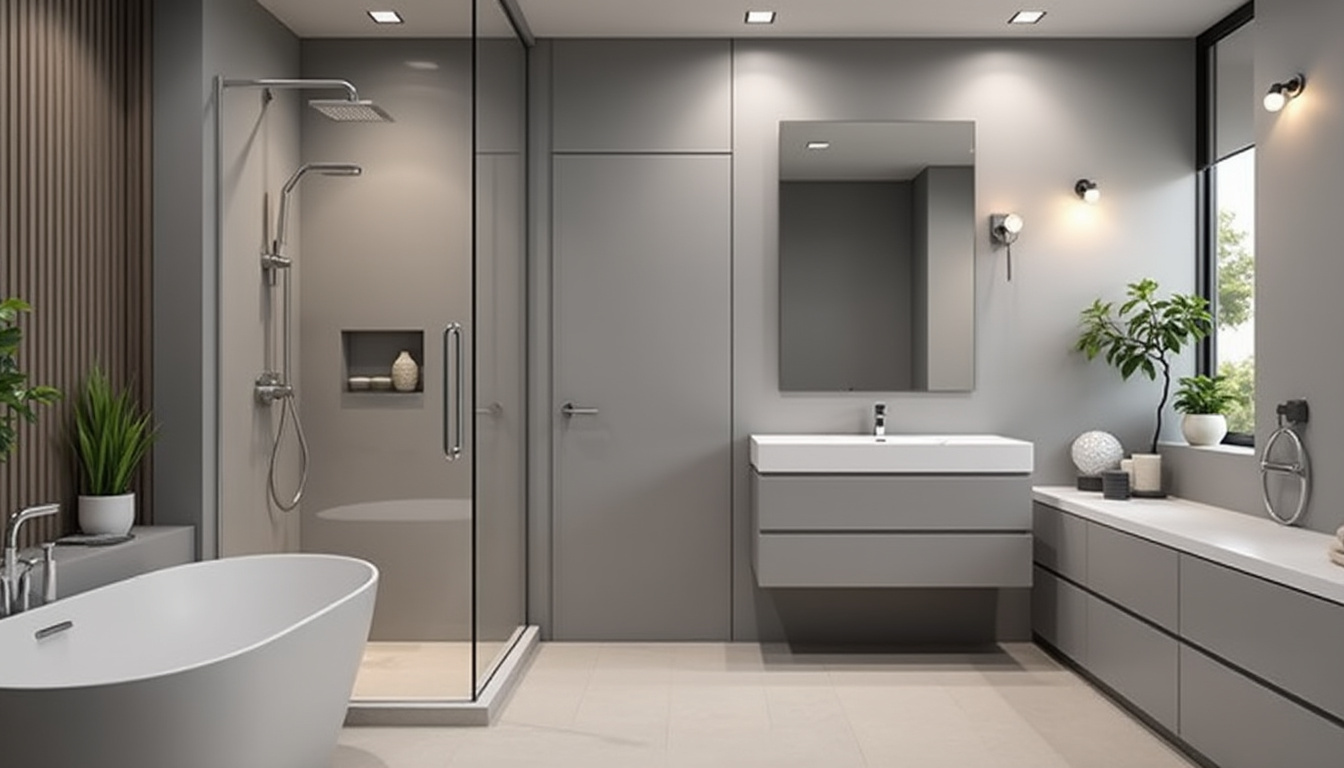 découvrez comment choisir la peinture parfaite pour une salle de bains alliant durabilité et esthétisme, avec des conseils pratiques pour un résultat impeccable et résistant à l'humidité.