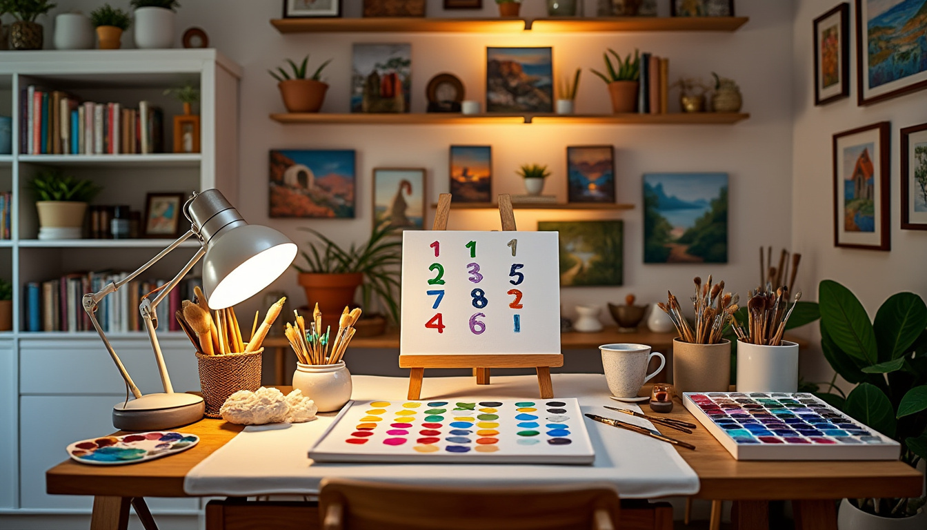 découvrez la peinture au numéro pour adulte, un loisir créatif facile et relaxant qui stimule la concentration et favorise la détente.