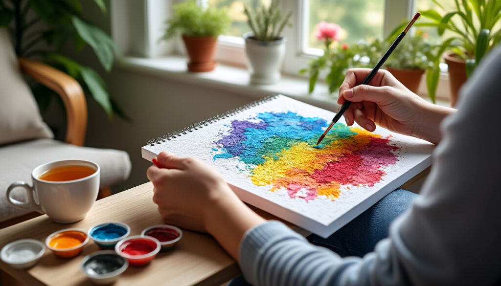 Peinture au numéro pour adulte : un loisir créatif accessible et relaxant