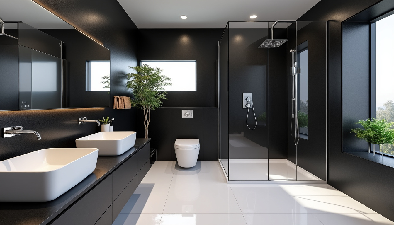 découvrez notre guide complet pour choisir la peinture idéale pour votre salle de bain, alliant durabilité et esthétique pour un espace à la fois résistant à l'humidité et élégant.