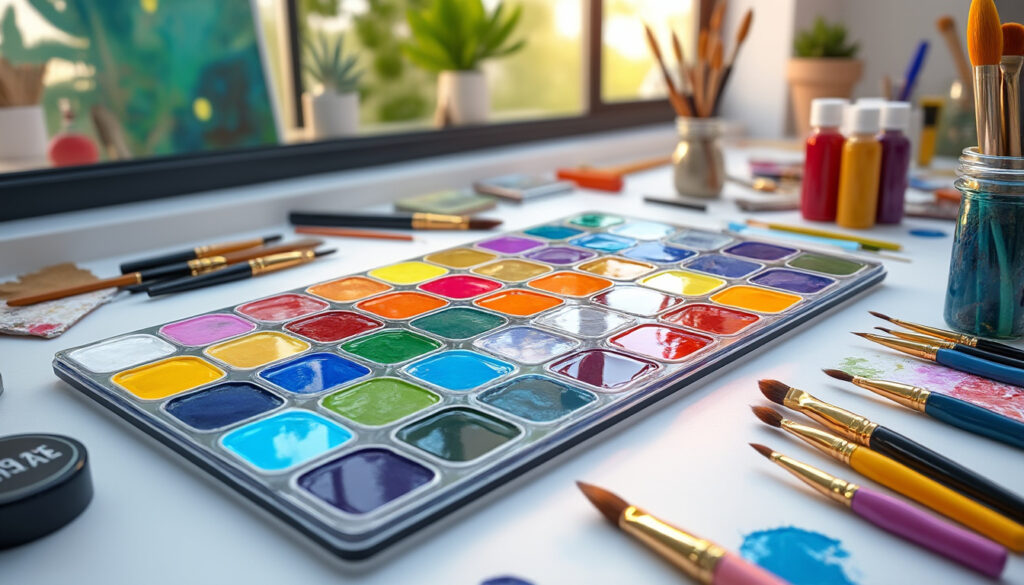 Quelle palette de peinture choisir pour vos projets artistiques en 2026