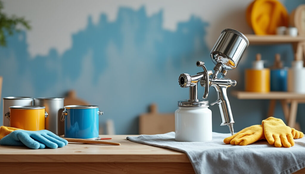 Tout savoir sur la location de pistolet à peinture pour vos travaux